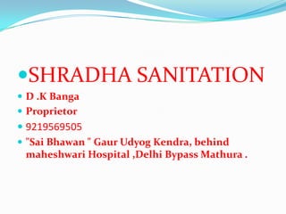 Shradha sanitation