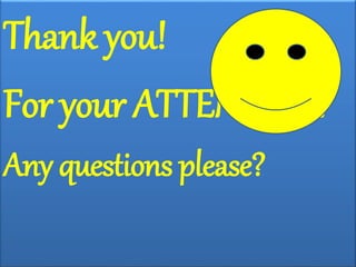 Thank you!
For your ATTENTION.
Any questions please?
 