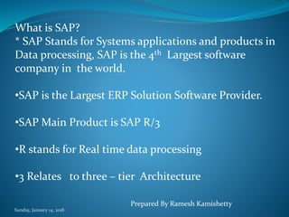SAP MM Presentation | PPTX