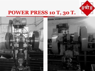 POWER PRESS 10 T, 30 T.
 