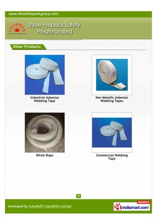 Products

OTHER PRODUCTS:

Braided Asbestos Rope

White Braided Commercial
Rope

White Rope

Commercial Webbing
Tape

A Member of

 