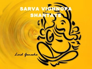 SARVA VIGHNOPA SHANTAYE 