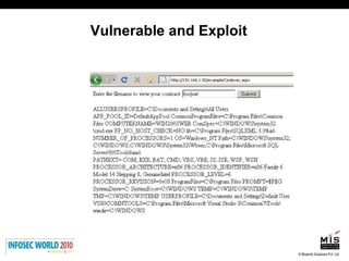 Vulnerable and Exploit 