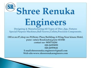Shree Renuka Engineers in Pune