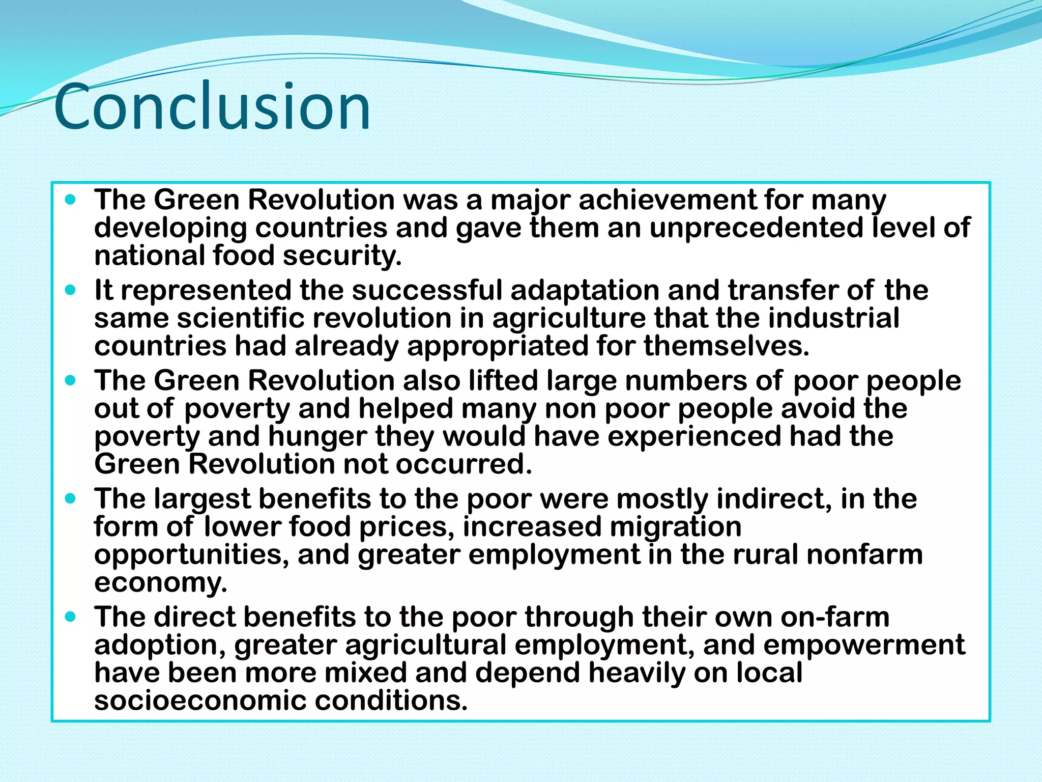 Green Revolution | PPTX