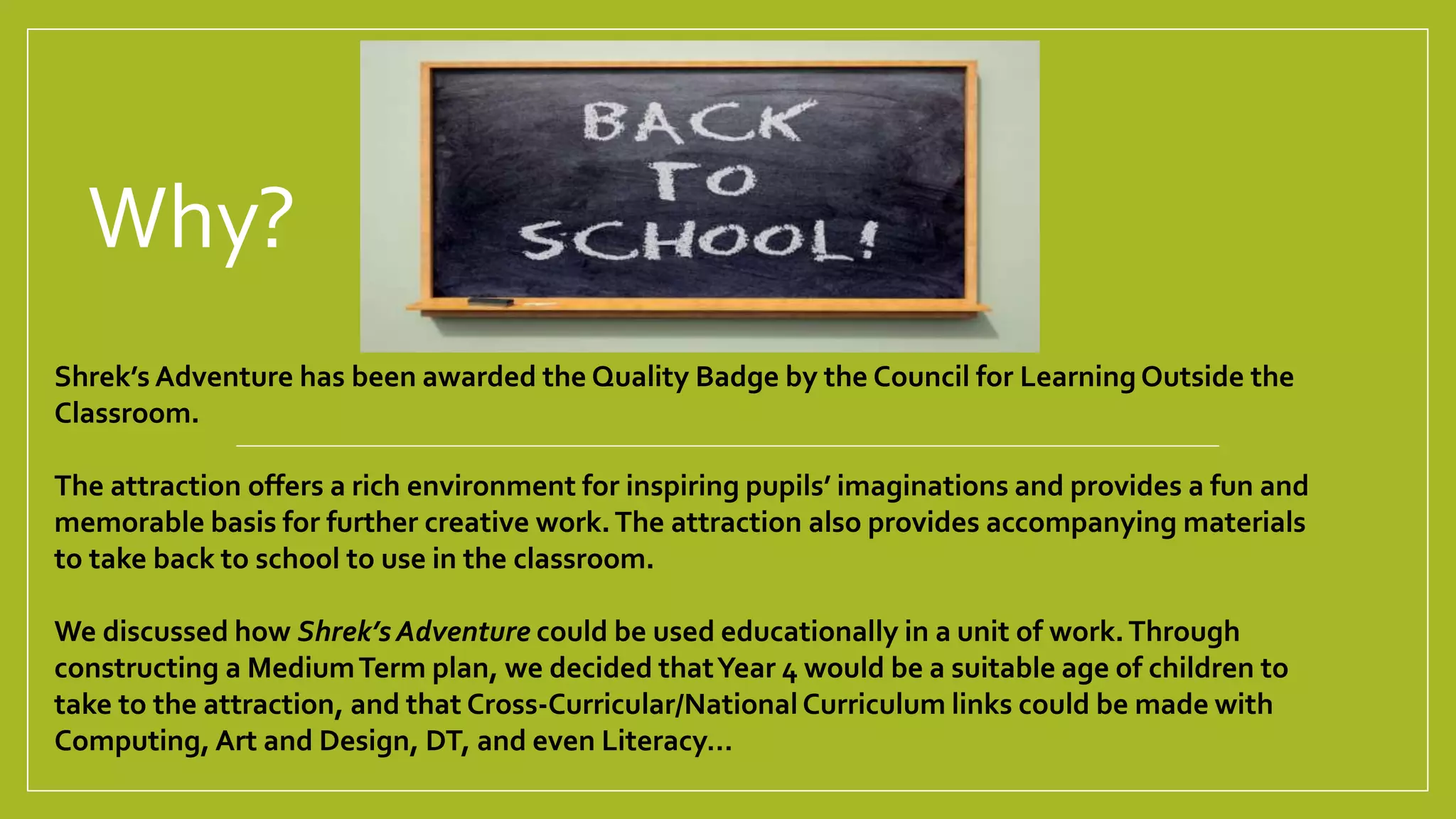 Shrek's ad lotc 7c ppt | PPT