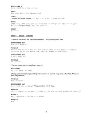 Shrek Dialogue Script Shrek Princess Script – Shrek Movie Script Pdf – FBBLR