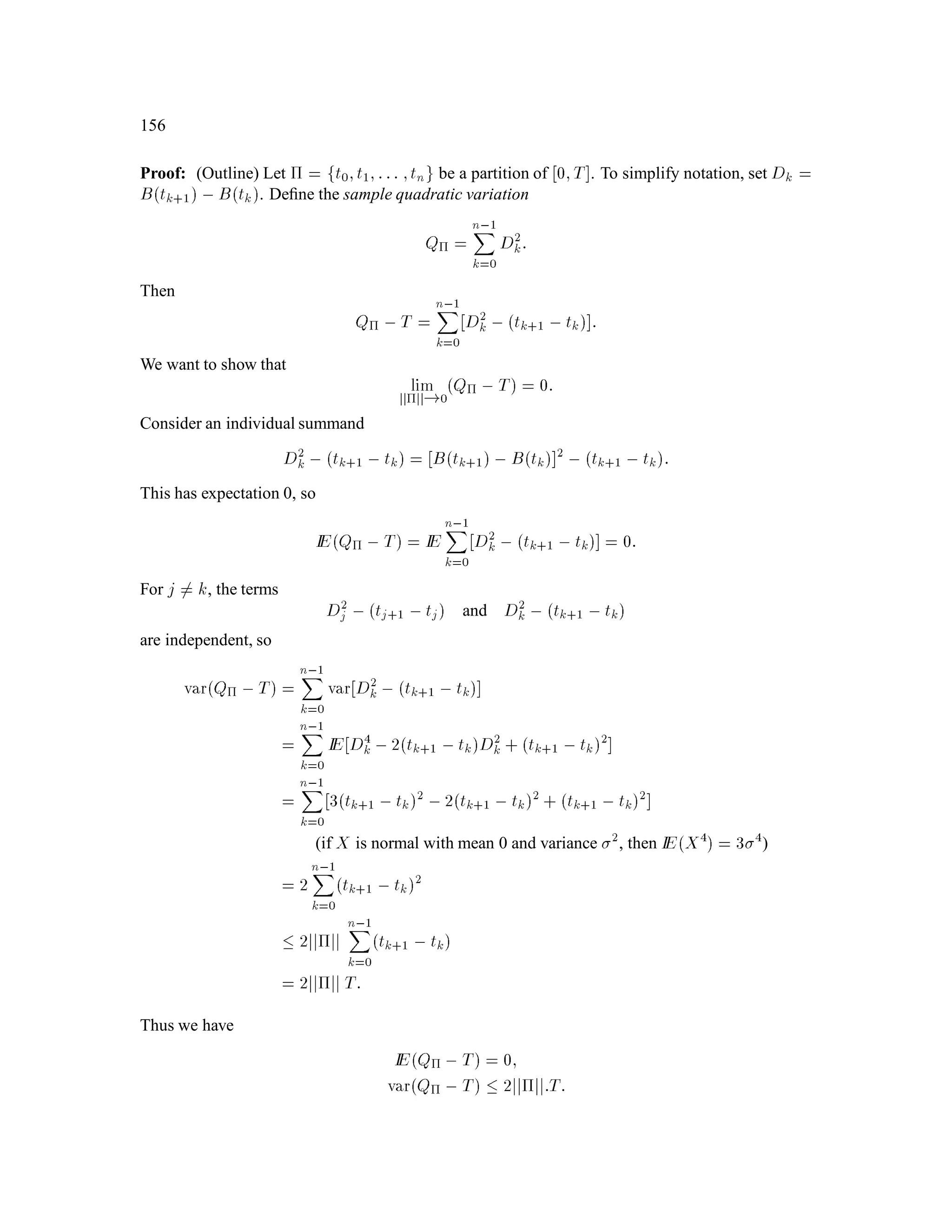 = , in part
(v).) Since N0 = 1 and a stopped martingale is a martingale, we have
1 = IENk^ = IE

e 