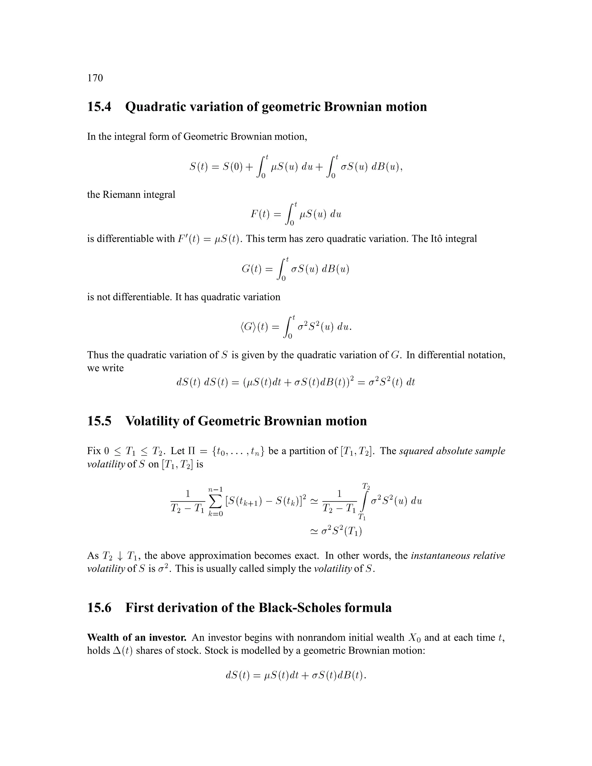 if 1;
0 if = 1
Furthermore, Mk^  1, because we stop this martingale when it reaches 1, so
0  e 