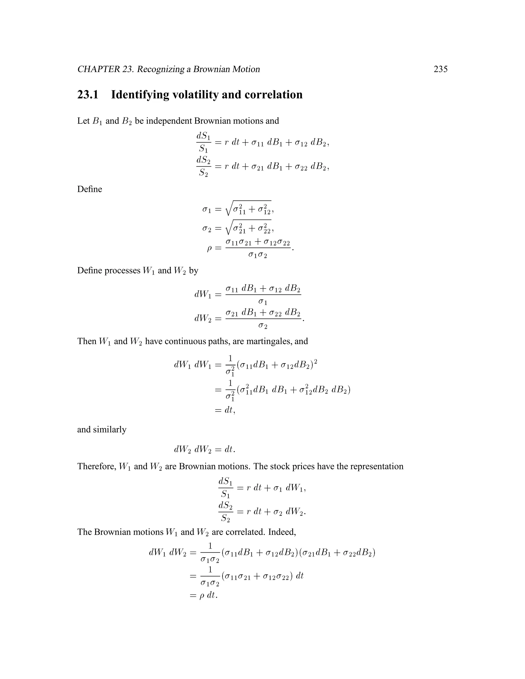 2

2j,1 1
j , 1

2j , 2
j
!
:
But also,
IE =
1X
j=1
2j,1IPf = 2j ,1g:
 