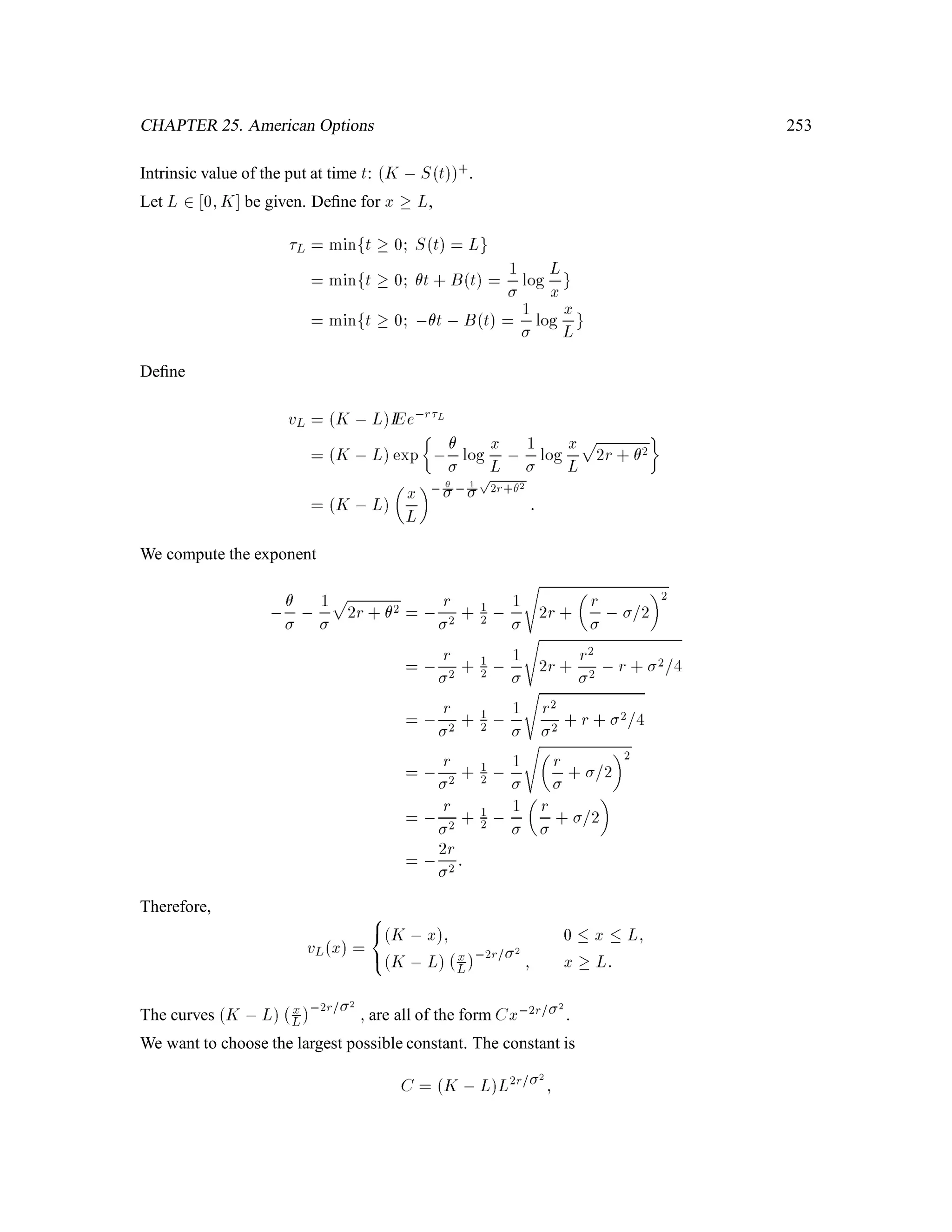 Chapter 11
General Random Variables
11.1 Law of a Random Variable
Thus far we have considered only random variables whose domain and range are discrete. We now
consider a general random variable X : !IR deﬁned on the probability space  ;F;P. Recall
that:
F is a -algebra of subsets of .
IP is a probability measure on F, i.e., IPA is deﬁned for every A 2 F.
A function X : !IR is a random variable if and only if for every B 2 BIR (the -algebra of
Borel subsets of IR), the set
fX 2 Bg 4
= X,1B 4
= f!;X! 2 Bg 2 F;
i.e., X : !IR is a random variable if and only if X,1 is a function from BIR to F(See Fig.
11.1)
Thus any random variable X induces a measure X on the measurable space IR;BIR deﬁned
by
XB = IP


X,1B

8B 2 BIR;
where the probabiliy on the right is deﬁned since X,1B 2 F. X is often called the Law of X –
in Williams’ book this is denoted by LX.
11.2 Density of a Random Variable
The density of X (if it exists) is a function fX : IR! 0;1 such that
XB =
Z
B
fXx dx 8B 2 BIR:
123
 