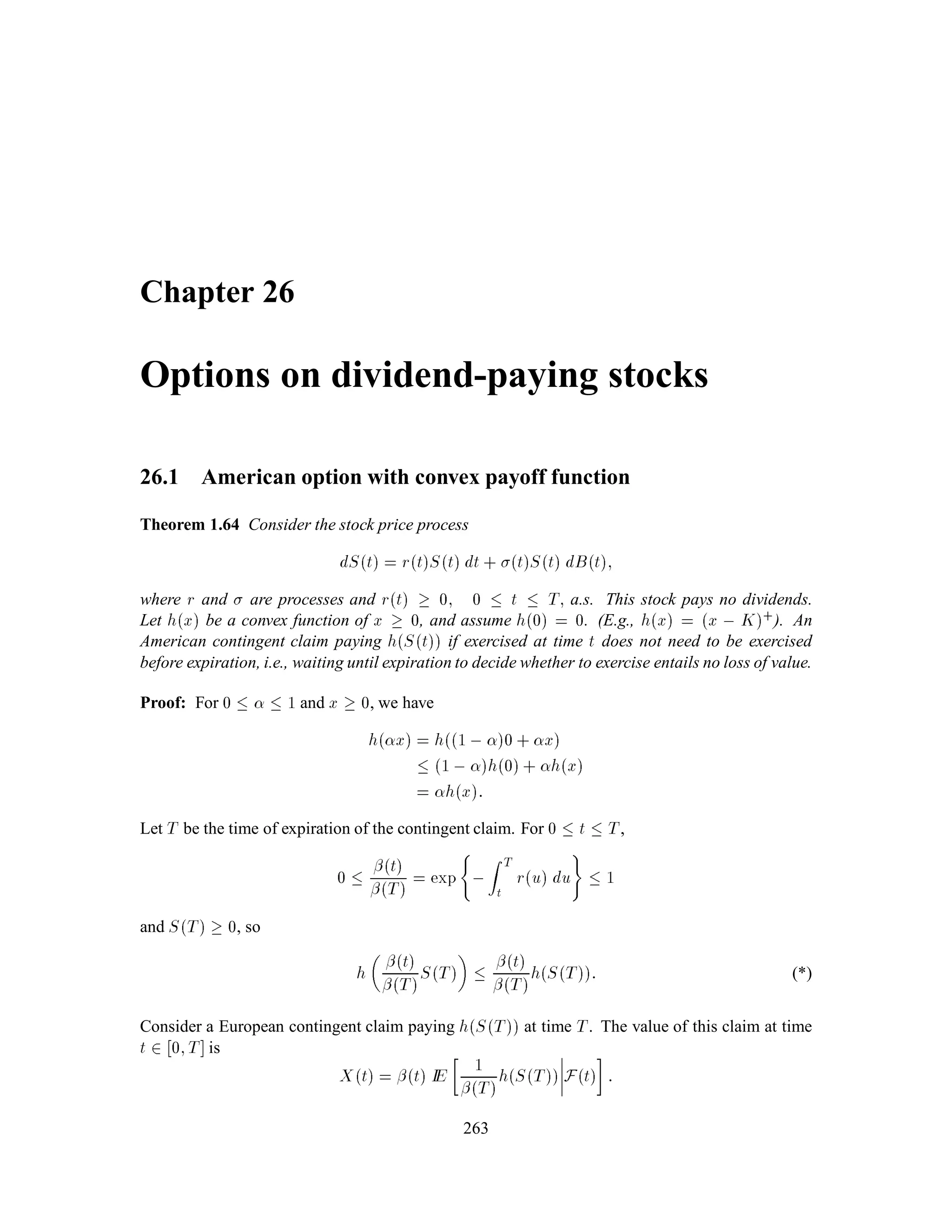 CHAPTER 11. General Random Variables 129
From the above two formulas we have the formulas
IE XjY = 1
2
Y; (7.3)
IE
 