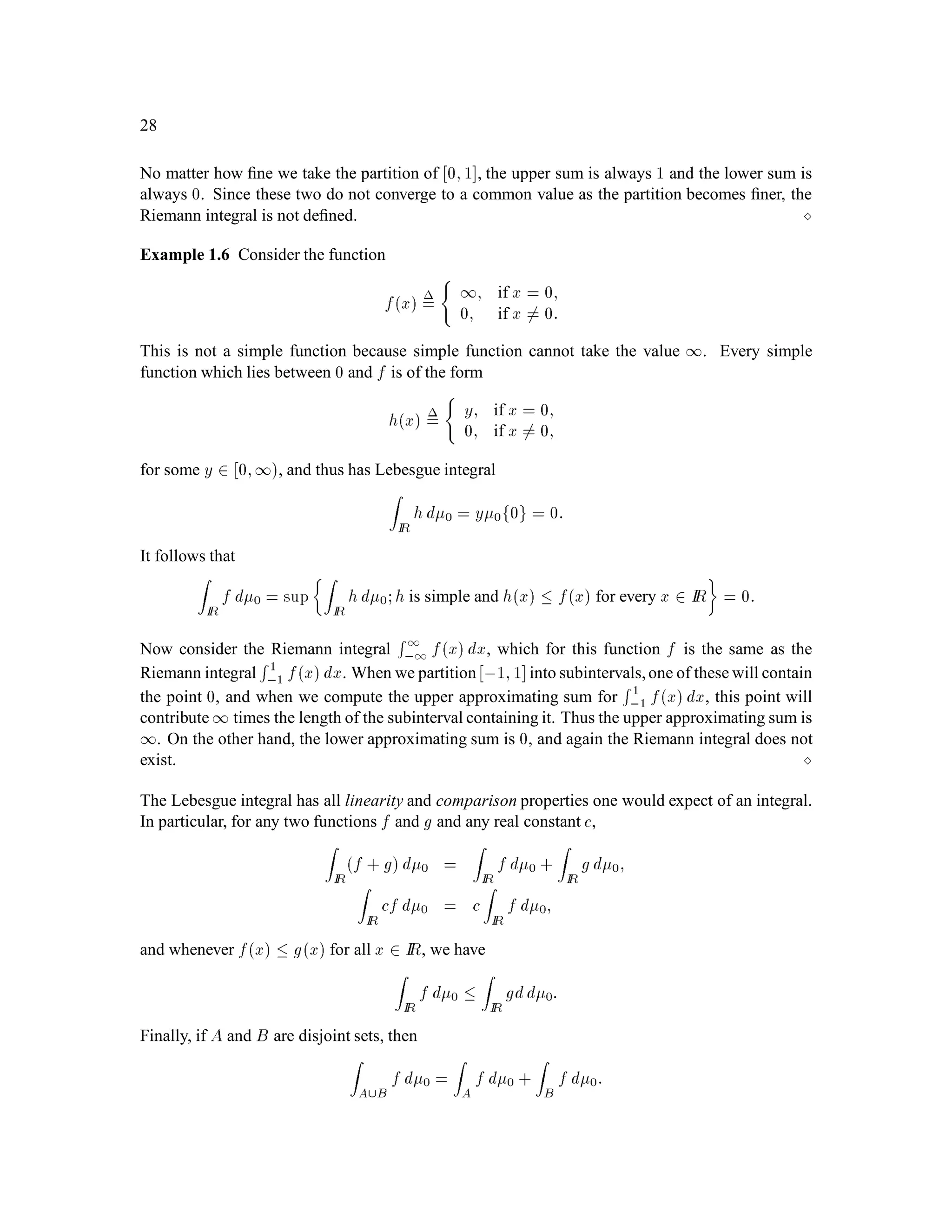 IR is the integral
of the density over the set A.)
Important Note. In order to work through the concept of a risk-neutral measure, we set up the
deﬁnitions to make a clear distinction between random variables and their distributions.
A random variable is a mapping from to IR, nothing more. It has an existence quite apart from
discussion of probabilities. For example, in the discussion above, S2TTH = S2TTT = 1,
regardless of whether the probability for H is 1
3 or 1
2.
 
