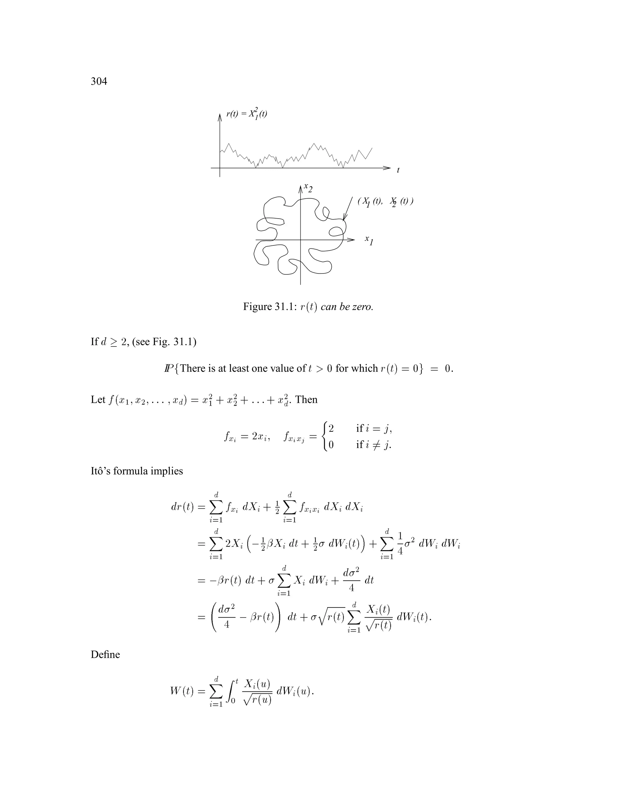 138
12.8 Pricing a European Call
Stock price at time n is
Sn = S0 exp
n
Bn + , 1
2
2n
o
= S0 exp
8
:
nX
j=1
Yj + , 1
2
2n
9
=
;
= S0 exp
8
:
nX
j=1
Yj + ,r ,, rn+ , 1
2
2n
9
=
;
= S0 exp
8
:
nX
j=1
~Yj + r , 1
2
2n
9
=
;:
Payoff at time n is Sn ,K+. Price at time zero is
fIESn ,K+
Mn
= fIE
2
4e,rn
0
@S0 exp
8
:
nX
j=1
~Yj + r , 1
2
2n
9
=
;, K
1
A
+3
5
=
Z 1
,1
e,rn


S0 exp
n
b+ r, 1
2
2n
o
,K
+
: 1p
2n
e, b2
2n2 db
since
Pn
j=1 ~Yj is normal with mean 0, variance n, under fIP.
This is the Black-Scholes price. It does not depend on .
 