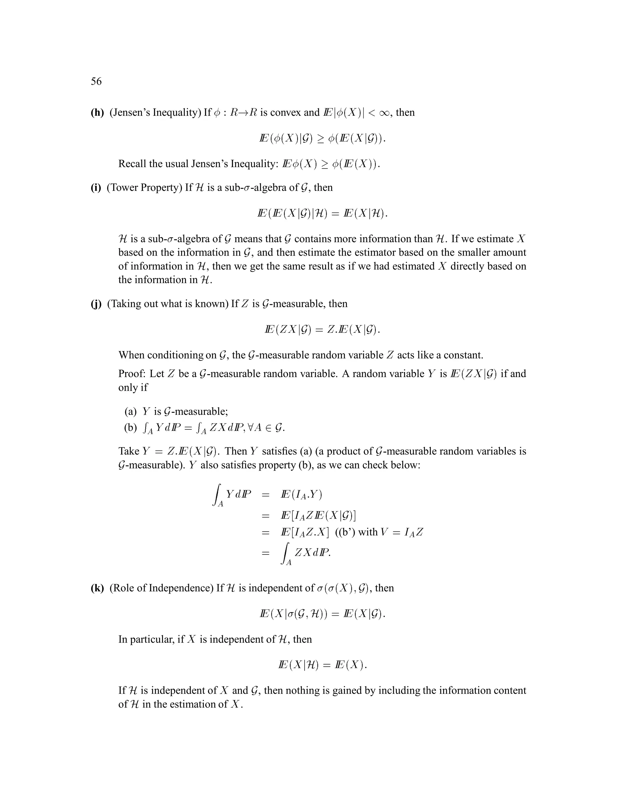 IR, deﬁne
IPA =
Z
A
'd0: (4.2)
 