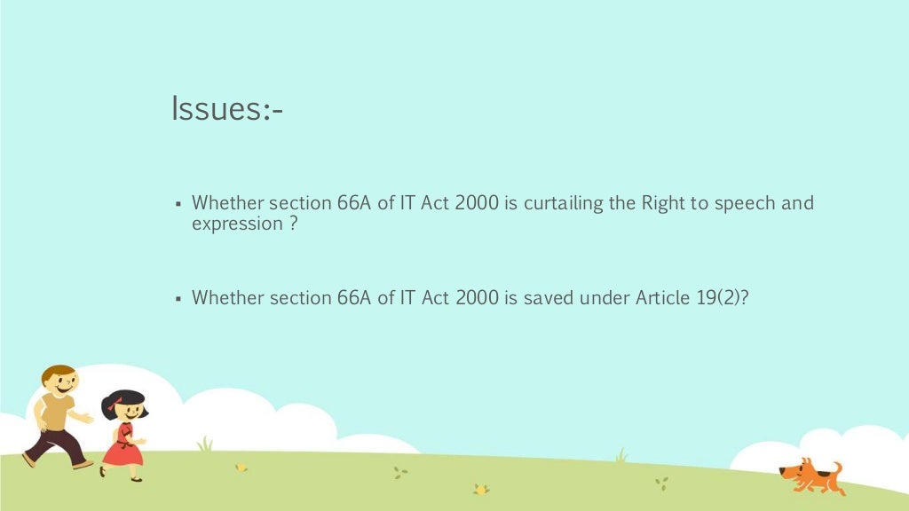 Shreya Singhal vs Union Of India (Case Study)