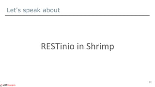 Let's speak about
22
 