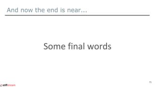 And now the end is near...
75
 