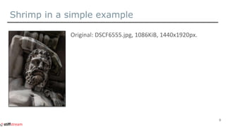 Shrimp in a simple example
9
 