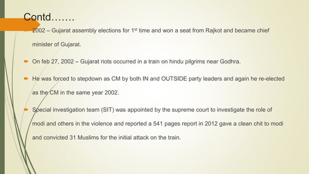 Shri narendra modi | PPT