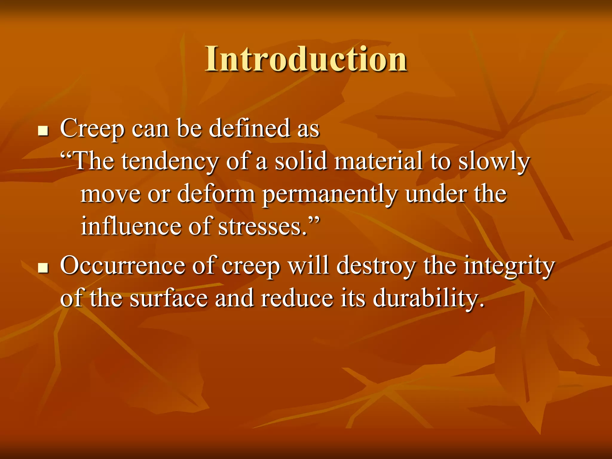 Shrinkage and creep | PDF