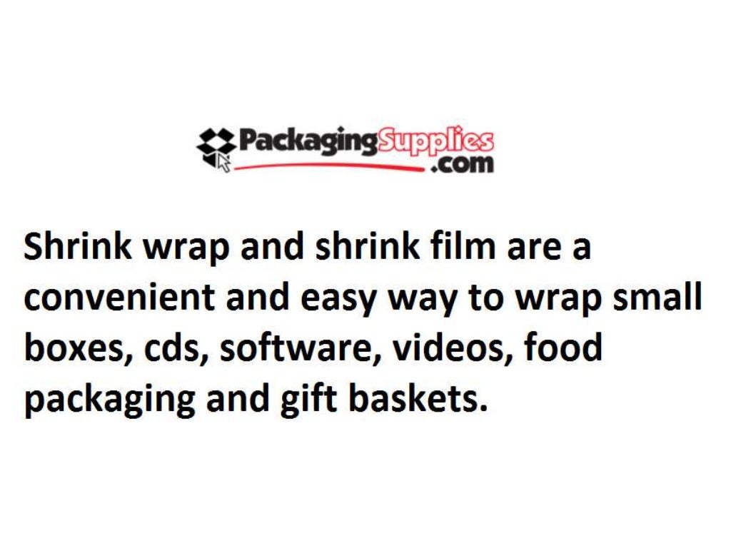 Durable Shrink Wrap Film