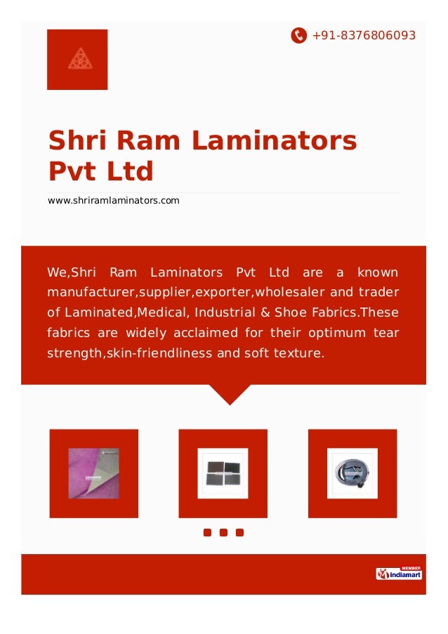 Shri Ram Laminators Pvt Ltd, Delhi, Spun Bonded Fabrics