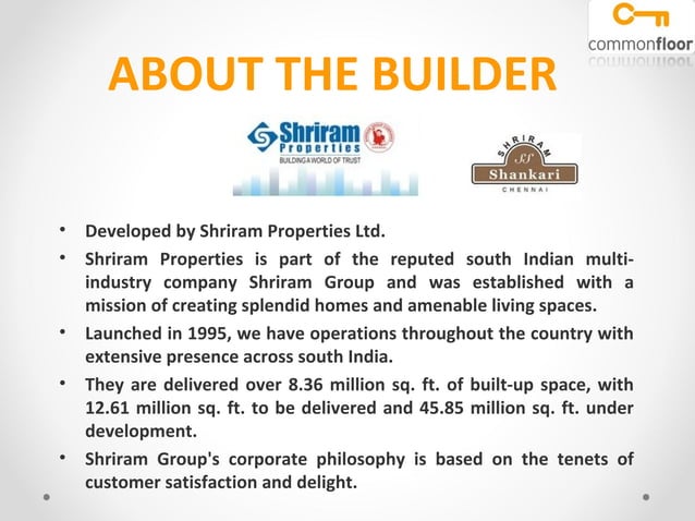 Shriram Shankari Chennai PPT shriram-shankari-chennai-ppt
