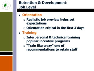 Retention Development SHRM ...