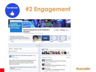#2 Engagement




                #socialhr
 