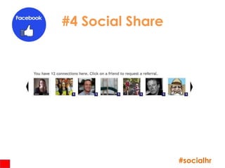 #4 Social Share




                  #socialhr
 