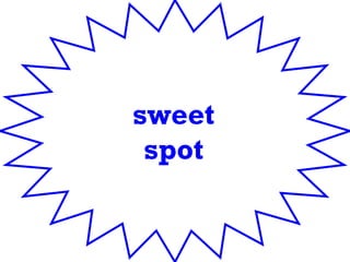 sweet spot 