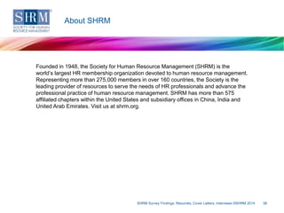 Shrm 2013 survey findings resume v5