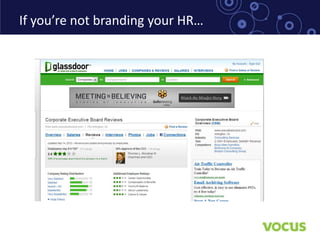 If you’re not branding your HR…
 