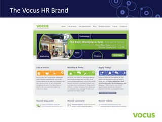 The Vocus HR Brand
 