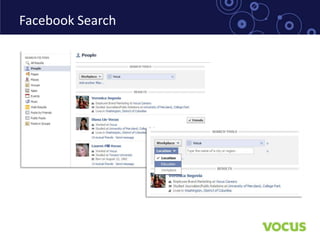 Facebook Search
 