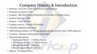 Interloop and mobilink HR practices | PPTX