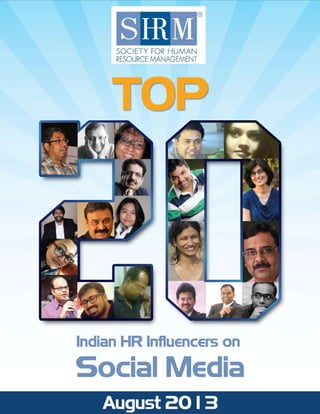 SHRM's List of Top 20 Indian HR Influencers on Social Media for 2013