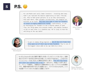 Shrug Capital IV - VC Pitch Deck Examples