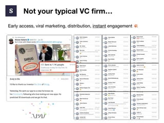 Shrug Capital IV - VC Pitch Deck Examples