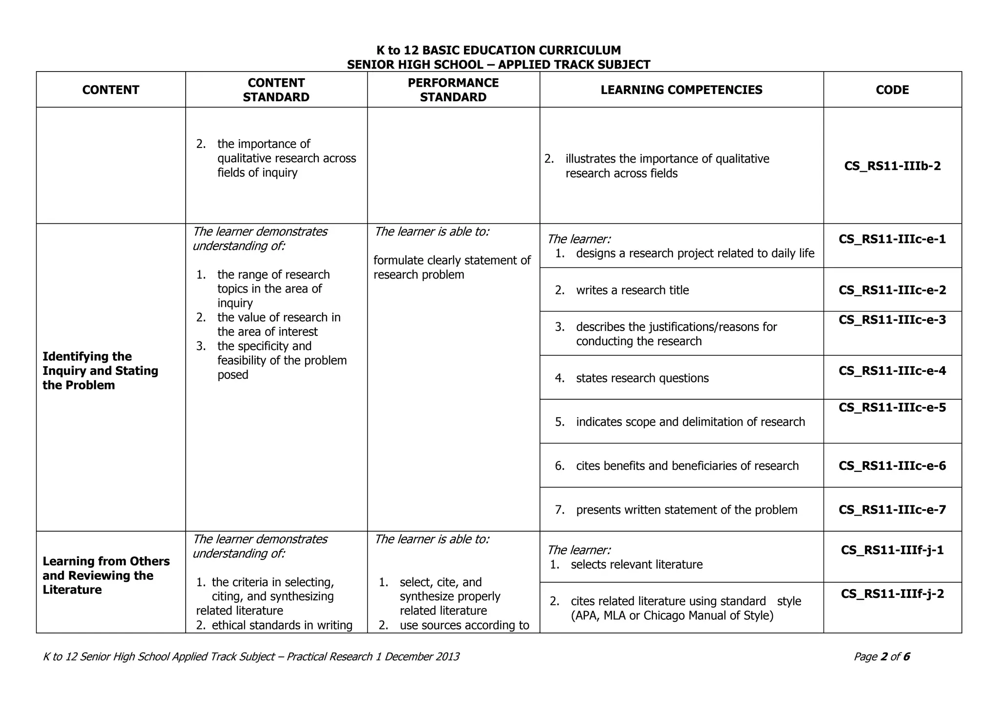 Shs applied research-1-cg | PDF