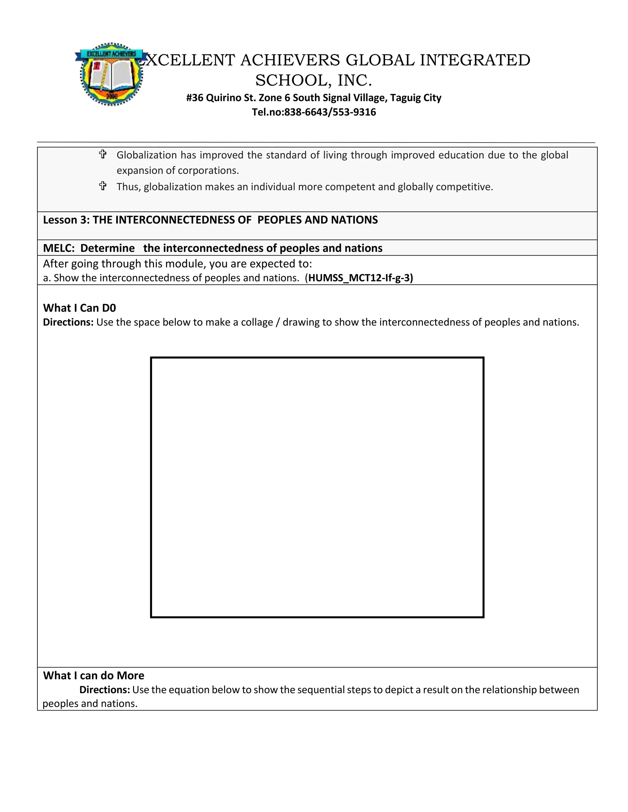 SECOND SEMESTER TOPIC COVERAGE SY 2023-2024 Trends, Networks, and ...