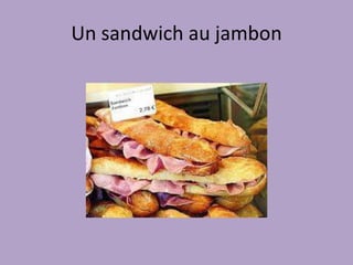 Un sandwich au fromage
 