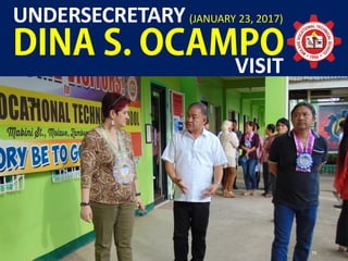 UNDERSECRETARY
VISIT
(JANUARY 23, 2017)
79
 