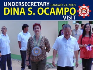UNDERSECRETARY
VISIT
(JANUARY 23, 2017)
80
 