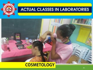 ACTUAL CLASSES IN LABORATORIES
86
 