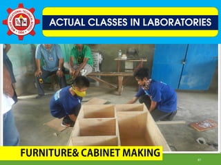 ACTUAL CLASSES IN LABORATORIES
87
 