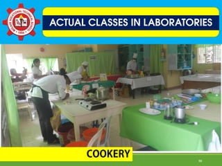 ACTUAL CLASSES IN LABORATORIES
88
 
