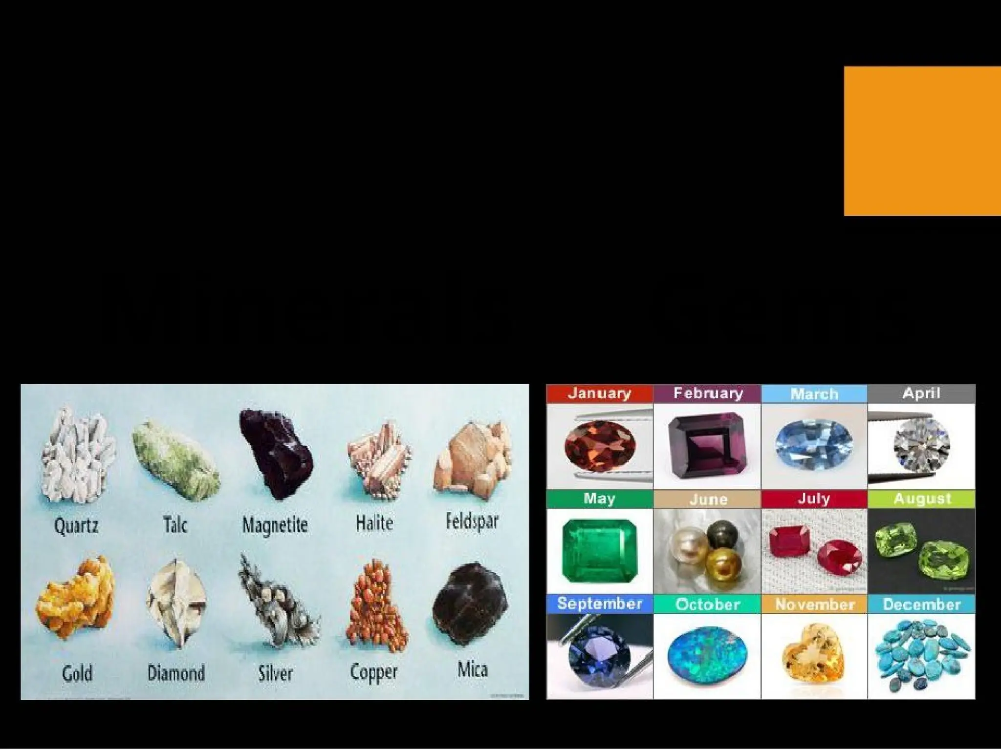 Minerals Gems
 