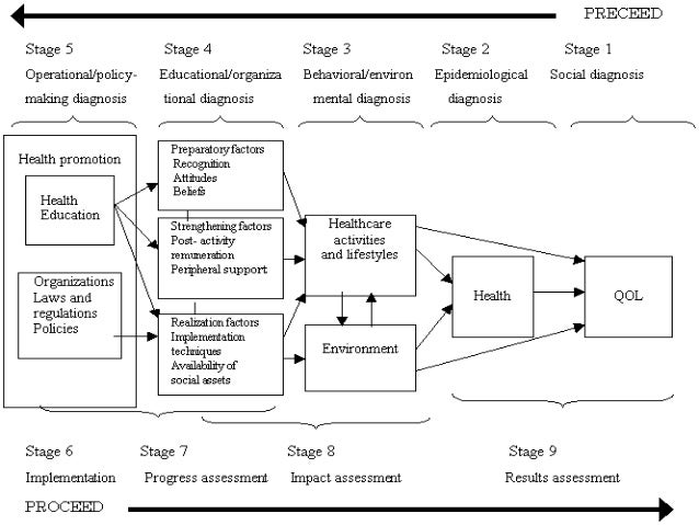 precede proceed model